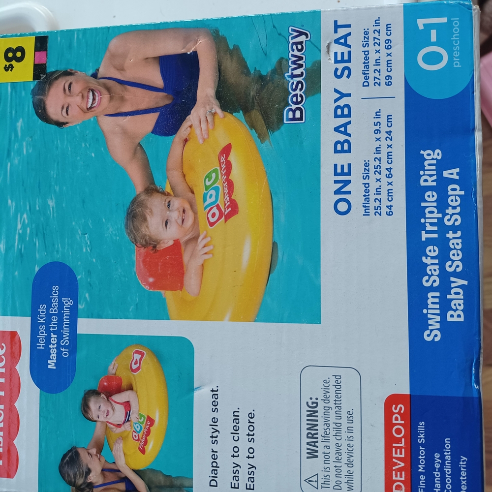 Bestway Yellow Baby Swim Seat